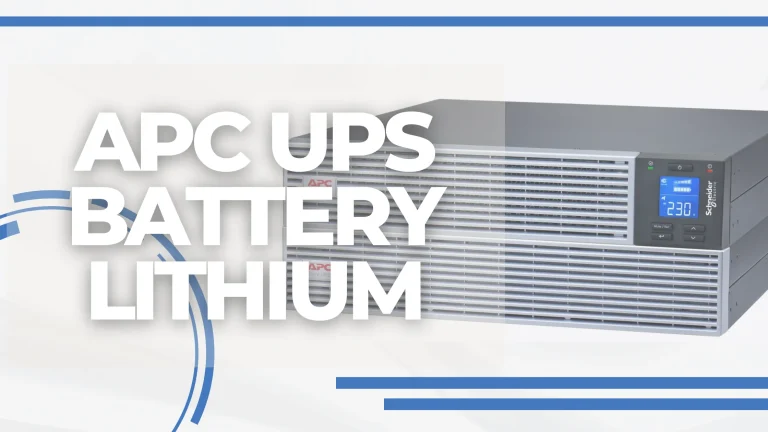 APC UPS Battery Lithium