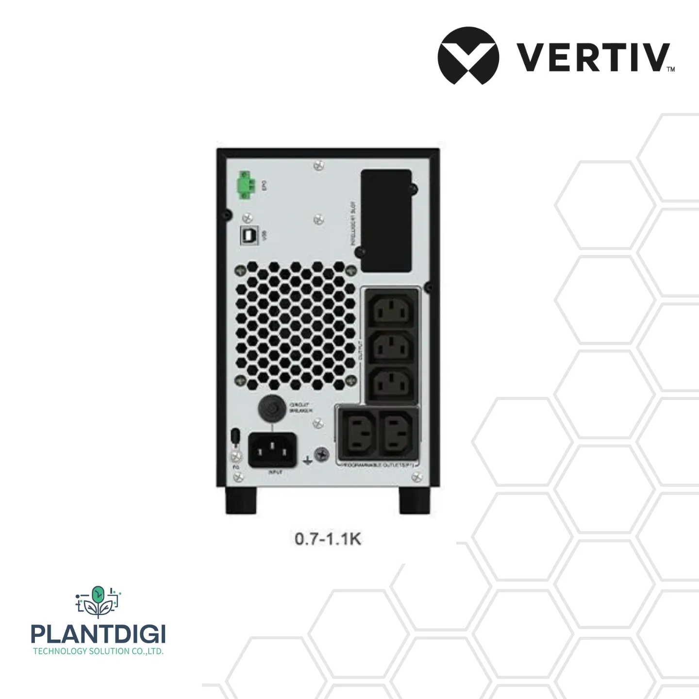 เครื่องสำรองไฟ Vertiv EDGE-1000IMT 5 เครื่องสำรองไฟ Vertiv EDGE-1000IMT