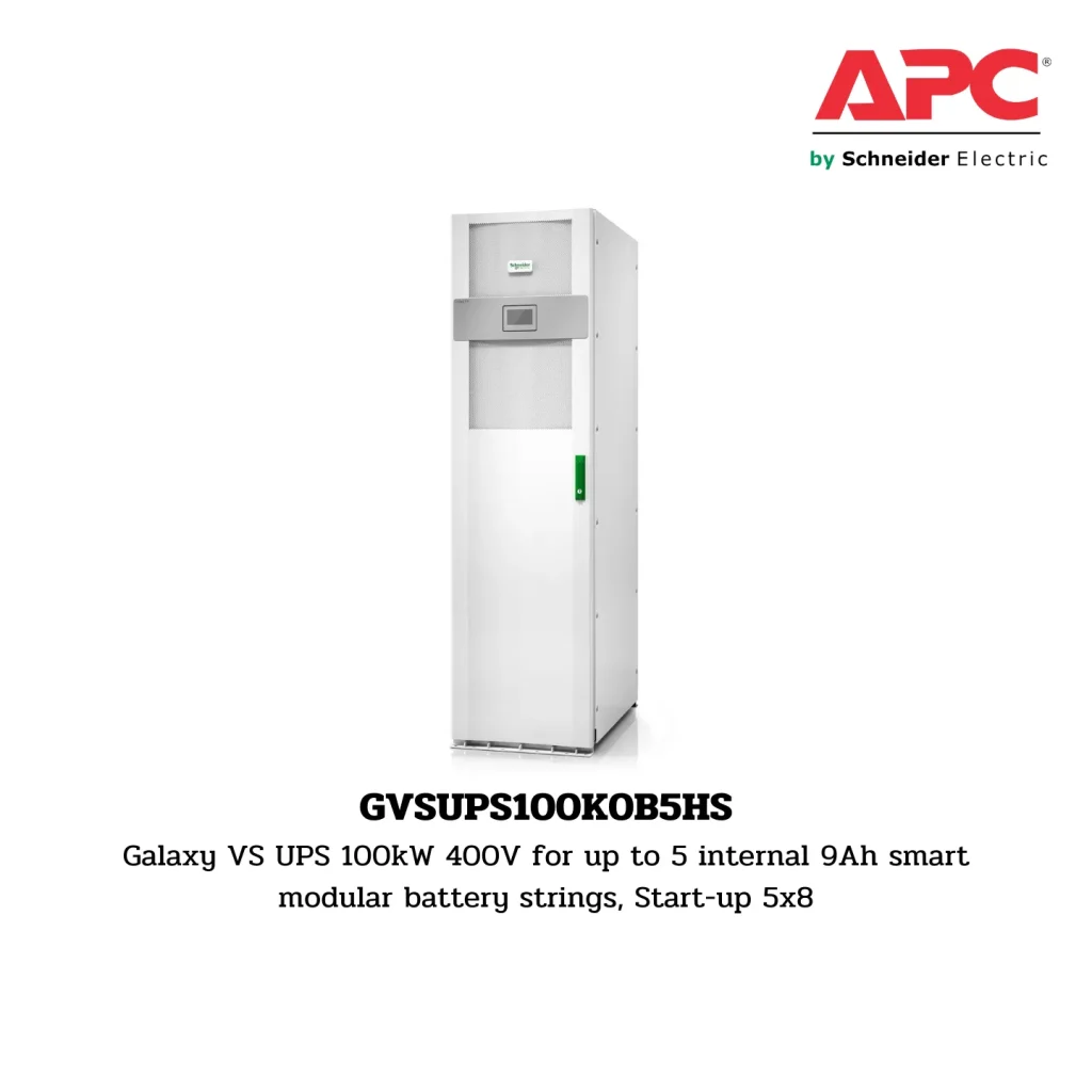 Modular UPS คืออะไร? เครื่องสำรองไฟอัจฉริยะที่ขยายกำลังได้ตามธุรกิจ 5 GVSUPS100K0B5HS