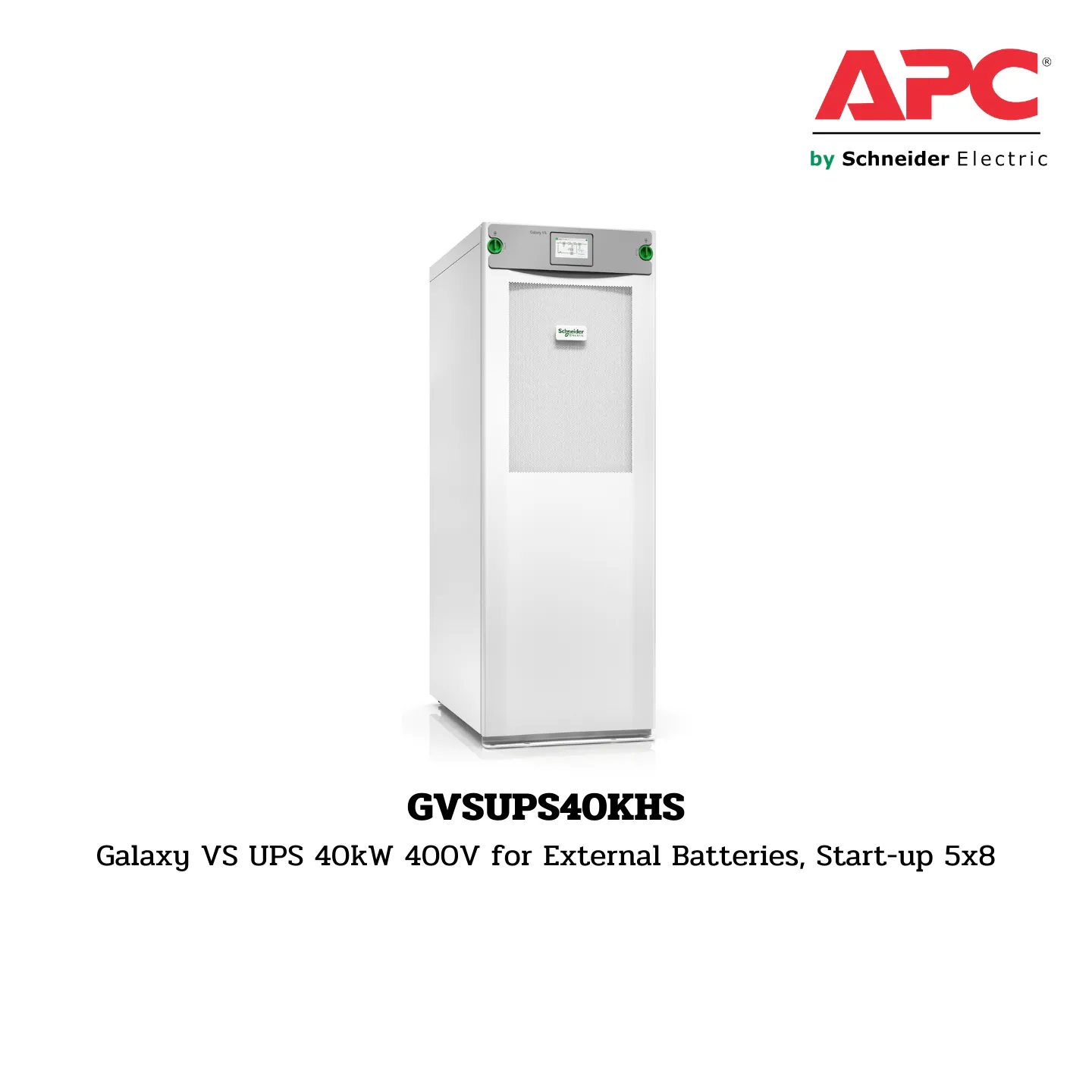 เครื่องสำรองไฟ APC GVSUPS40KHS รุ่น Galaxy VS UPS 2 GVSUPS40KHS