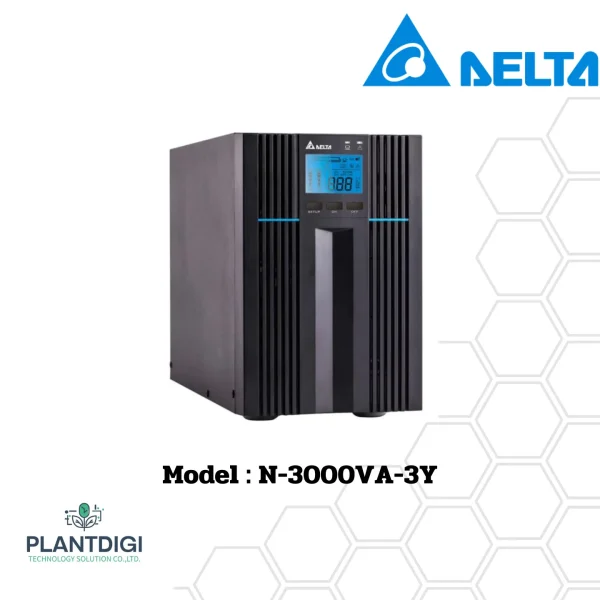 เครื่องสำรองไฟ Delta N-3000VA-3Y N Tower Series 3kVA UPS - Plantdigi