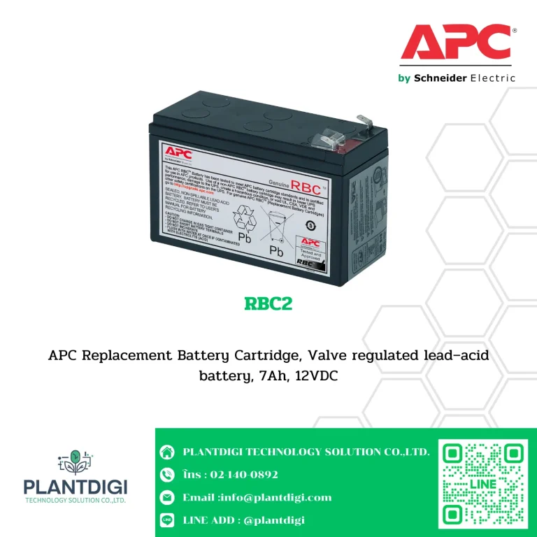 เปลี่ยนแบตเตอรี่เครื่องสำรองไฟ APC รุ่นไหนดี? รวมรุ่นแนะนำราคาคุ้มค่า ใช้งานได้ยาวนาน 3 RBC2