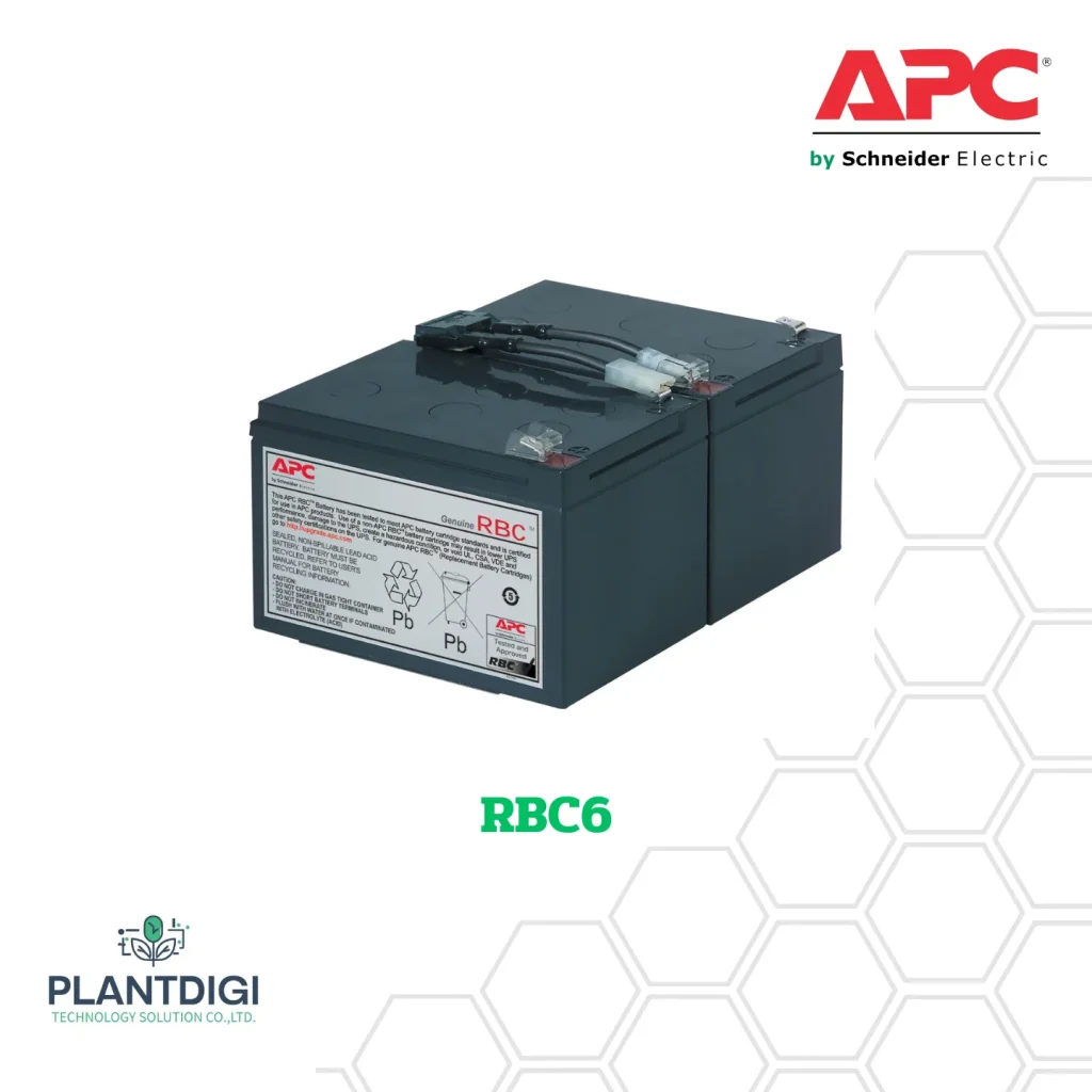 คู่มือการเลือกซื้อ Battery UPS APC ให้ตรงกับรุ่นที่คุณมี 3 RBC6 2