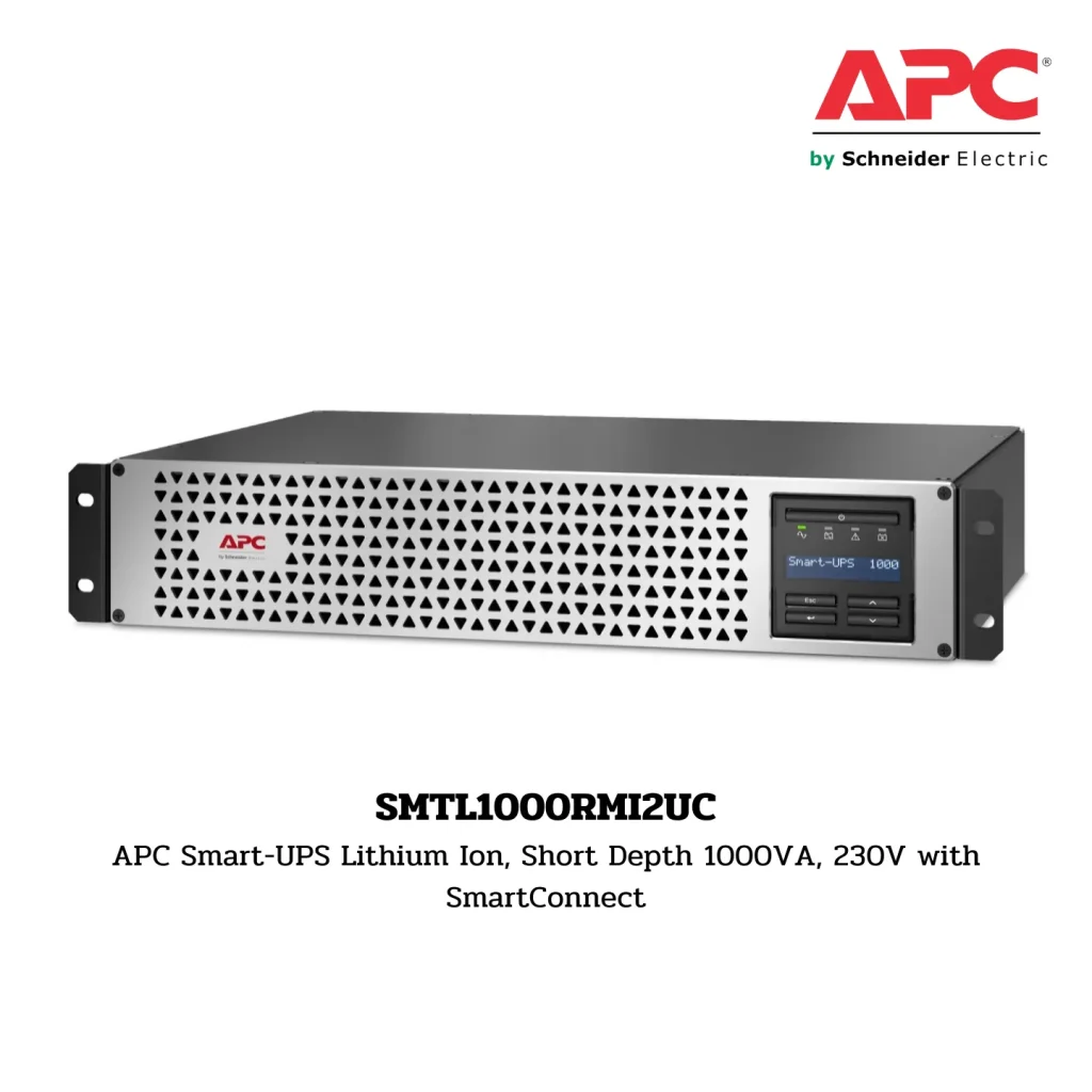 ความแตกต่างของเครื่องสำรองไฟ APC แบตลิเธียมและแบบตะกั่ว-กรด เลือกแบบไหนดีสำหรับธุรกิจคุณ? 5 SMTL1000RMI2UC