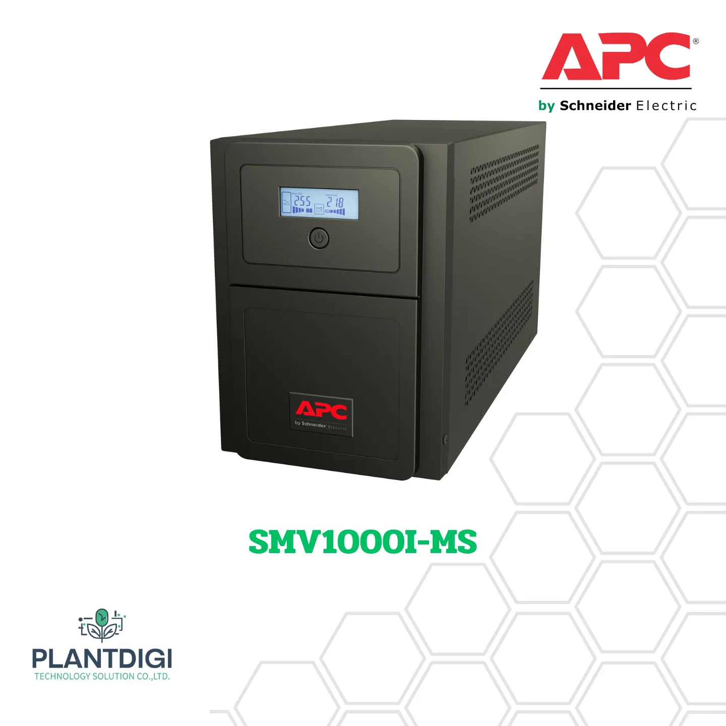 เครื่องสำรองไฟ APC SMV1000I-MS รุ่น APC Easy UPS 6 เครื่องสำรองไฟ APC SMV1000I-MS รุ่น APC Easy UPS