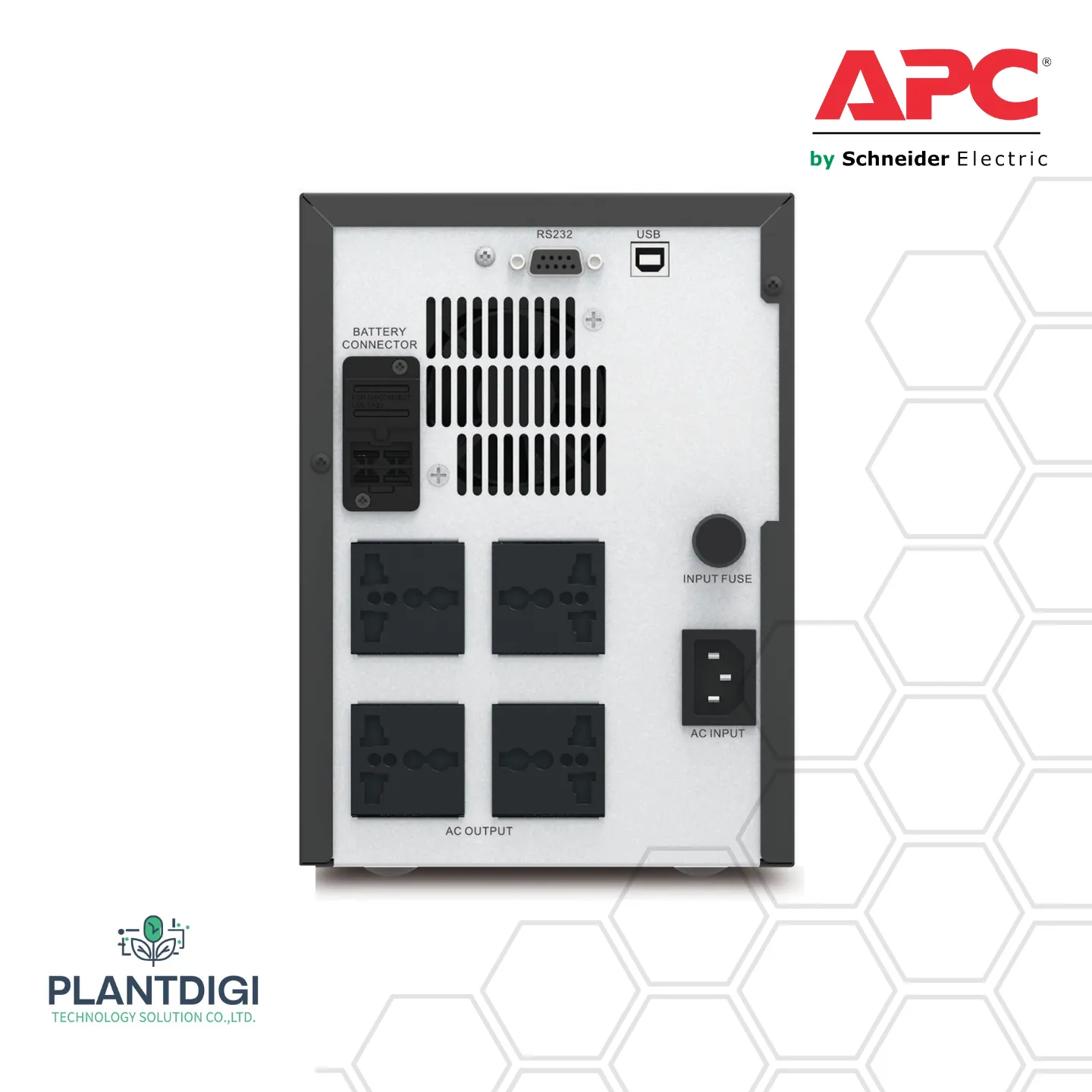 เครื่องสำรองไฟ APC SMV1000I-MS รุ่น APC Easy UPS 8 เครื่องสำรองไฟ APC SMV1000I-MS รุ่น APC Easy UPS