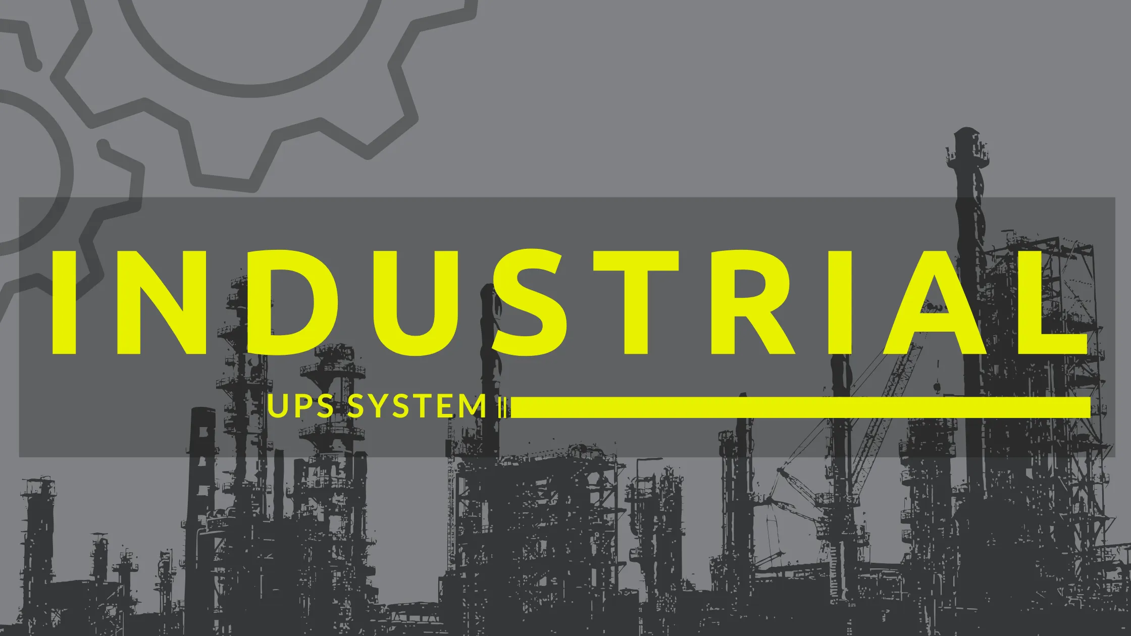 industrial UPS system