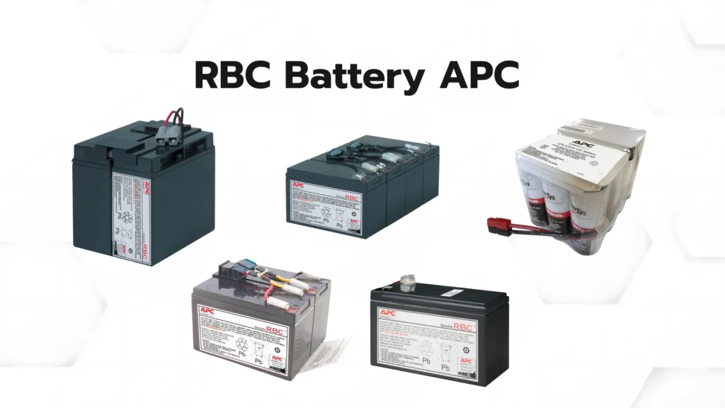 เปรียบเทียบ RBC Battery APC กับ Battery ทั่วไป ต่างกันยังไงบ้าง ...
