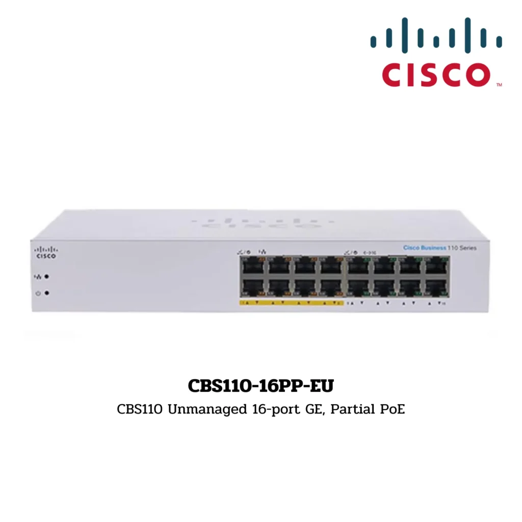 LAN คืออะไร? เจาะลึกความหมายของ LAN พร้อมข้อดีและการใช้งานในยุคดิจิทัล 3 CBS110-16PP-EU