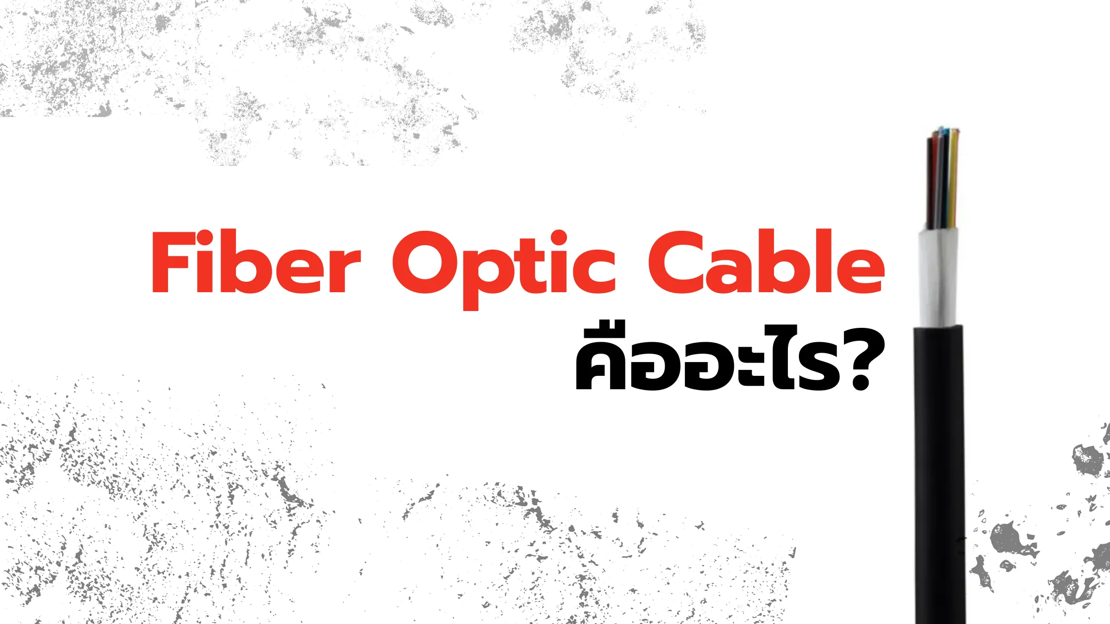 Fiber Optic Cable คือ