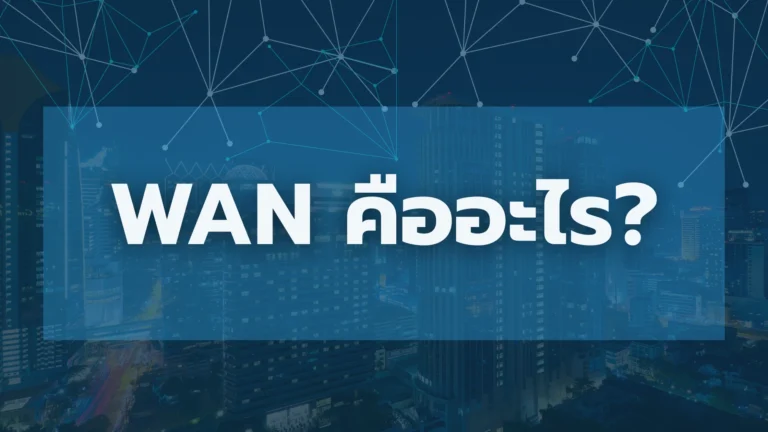 WAN คือ