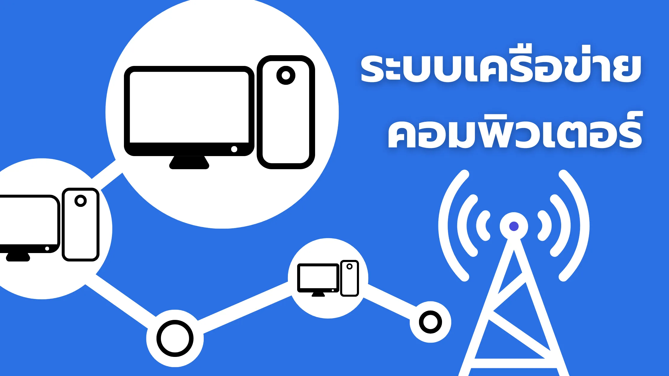 ระบบเครือข่ายคอมพิวเตอร์คืออะไร? เข้าใจง่าย ครบทุกประเภทและประโยชน์ 1 ระบบเครือข่ายคอมพิวเตอร์คือ