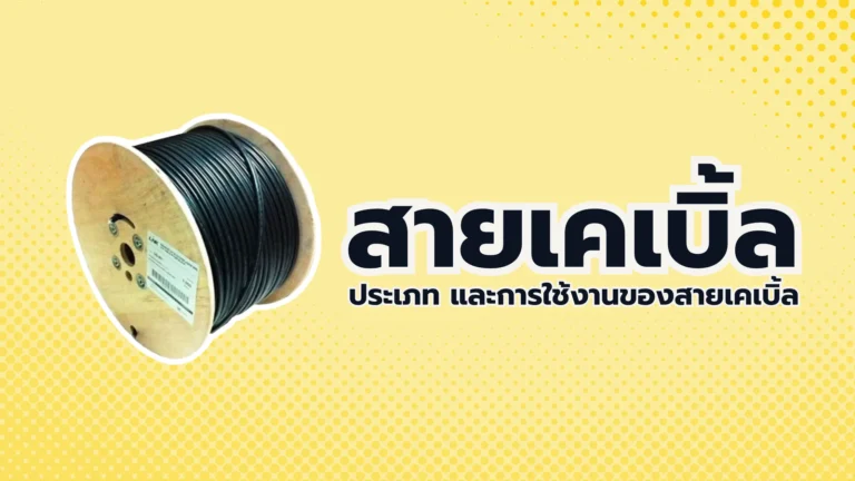 สายเคเบิ้ลคือ