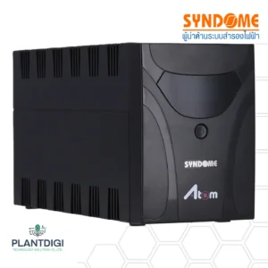 เครื่องสำรองไฟ Syndome ATOM-1000-LCD (1000VA/600Watt)