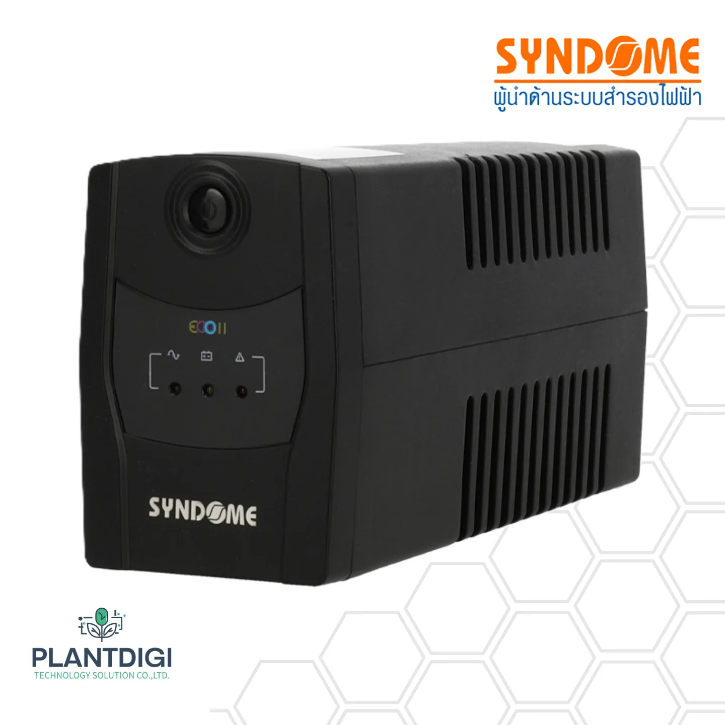 เครื่องสำรองไฟ Syndome ECO II-1000-LED (1000VA/630Watt) 5 เครื่องสำรองไฟ Syndome ECO II-1000-LED (1000VA/630Watt)