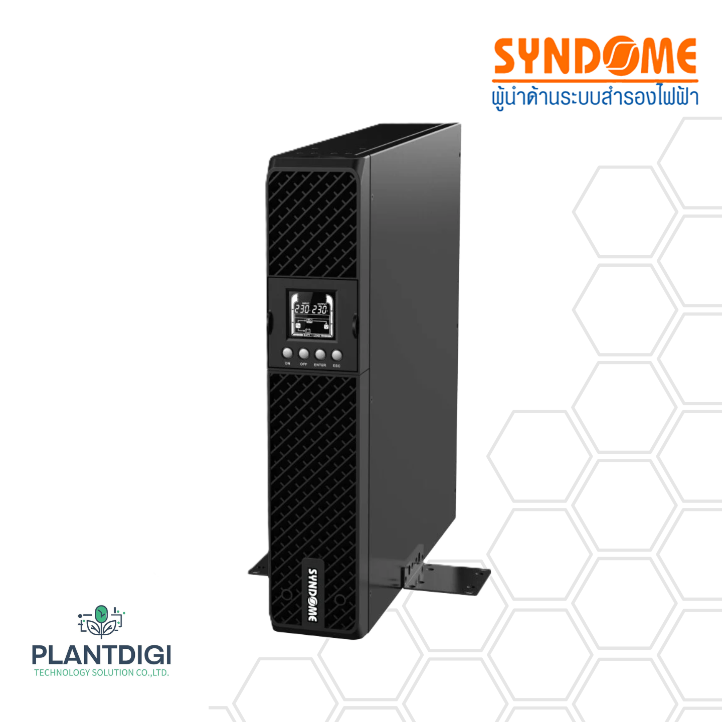 เครื่องสำรองไฟ Syndome HE-RT-1K (1KVA/1KW) 4 เครื่องสำรองไฟ Syndome HE-RT-1K (1KVA/1KW)