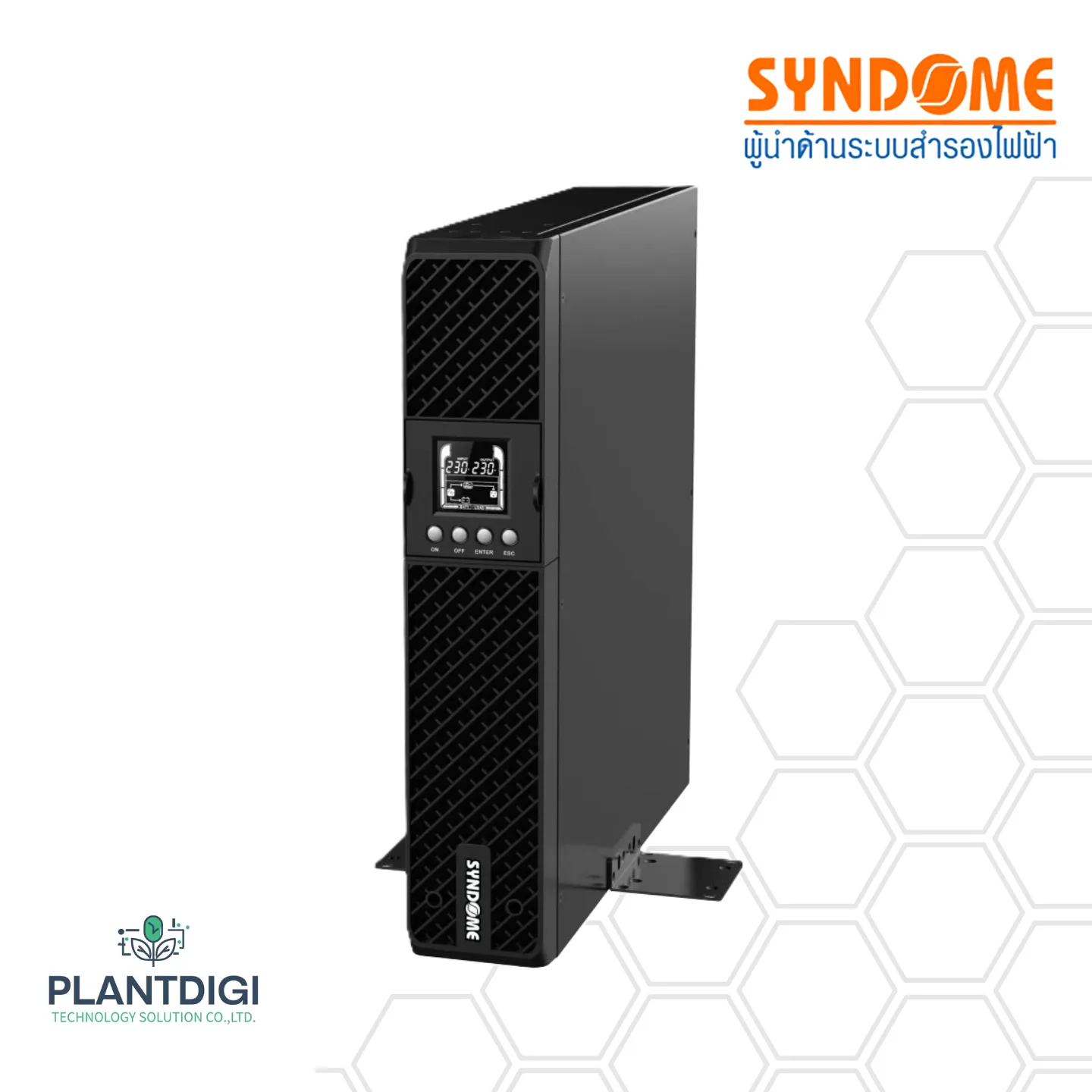 เครื่องสำรองไฟ Syndome HE-RT-2K (2KVA/2KW) 4 เครื่องสำรองไฟ Syndome HE-RT-2K (2KVA/2KW)