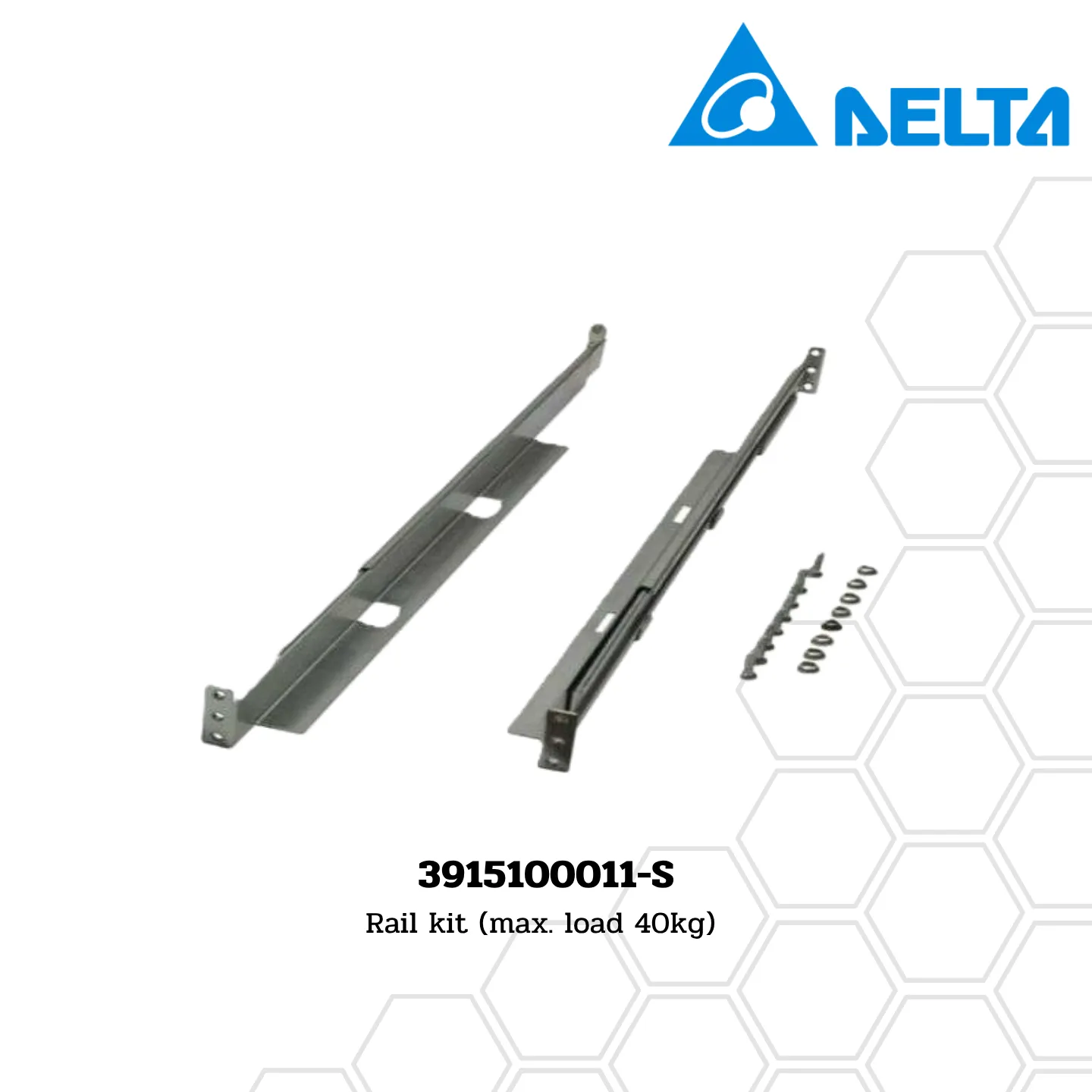Delta 3915100011-S Rail kit (max. load 40kg) Accessories 2 Delta 3915100011-S Rail kit (max. load 40kg) Accessory