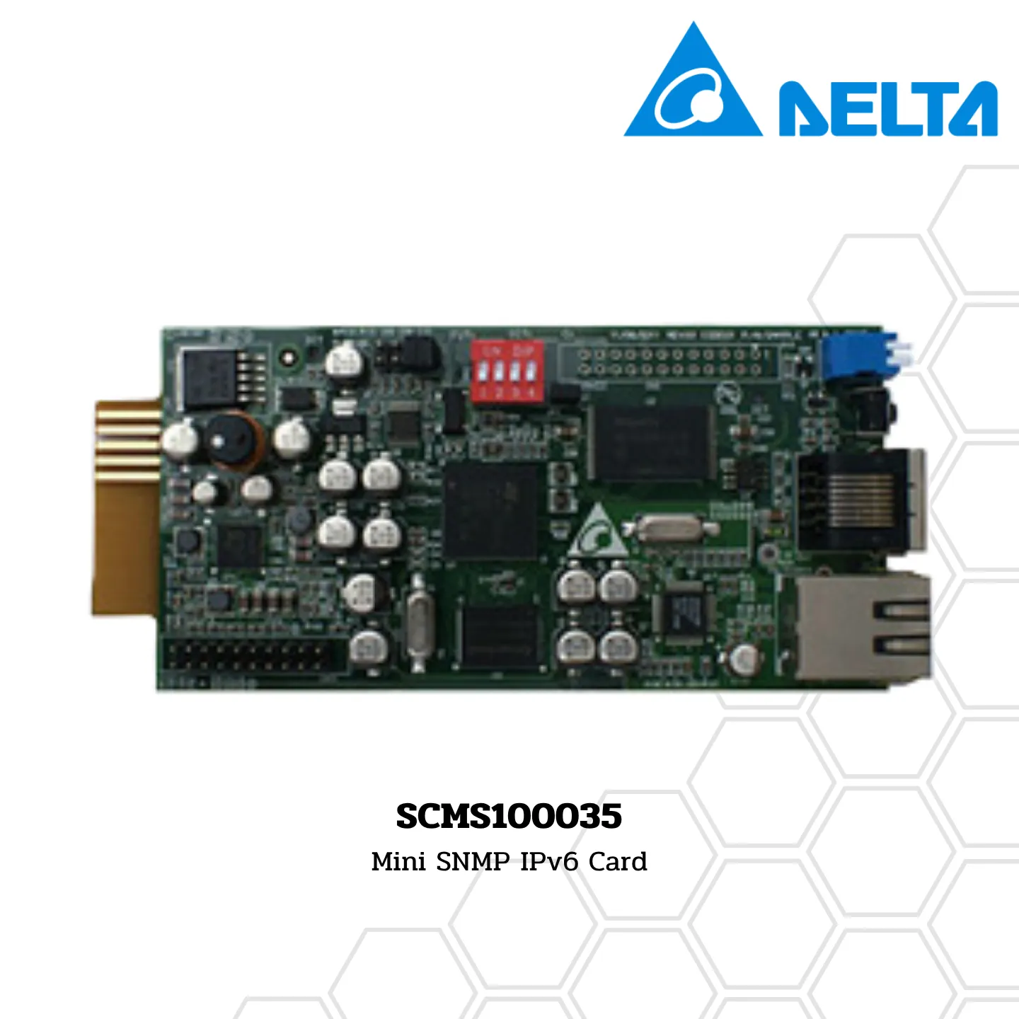 Delta SCMS100035 Mini SNMP IPv6 Card SNMP Network Card 2 Delta SCMS100035 Mini SNMP IPv6 Card SNMP Network Card