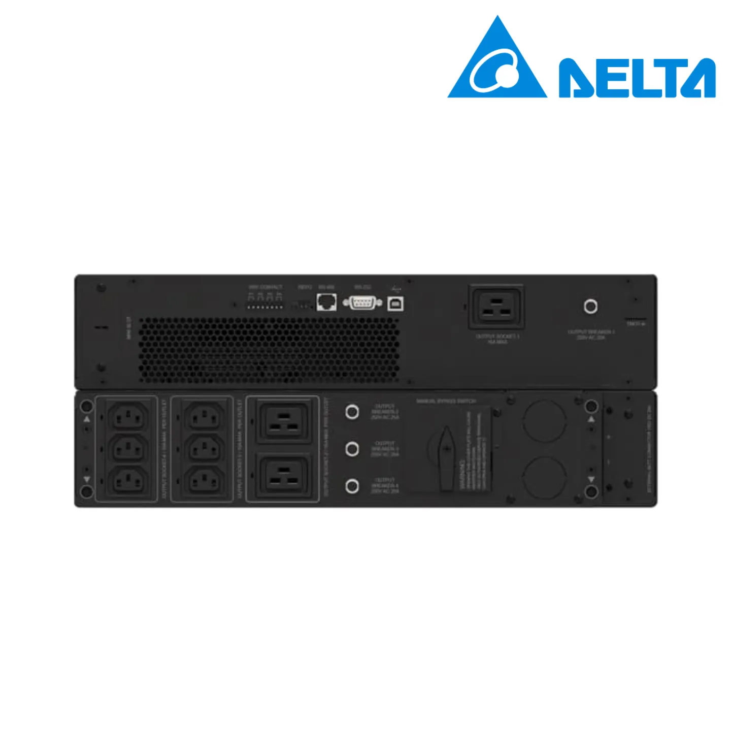 เครื่องสำรองไฟ Delta RT-5K RT Series 5kVA/5kW(4U) (UPS502R2RT0B035) 7 เครื่องสำรองไฟ Delta RT-5K RT Series 5kVA/5kW(4U) (UPS502R2RT0B035)