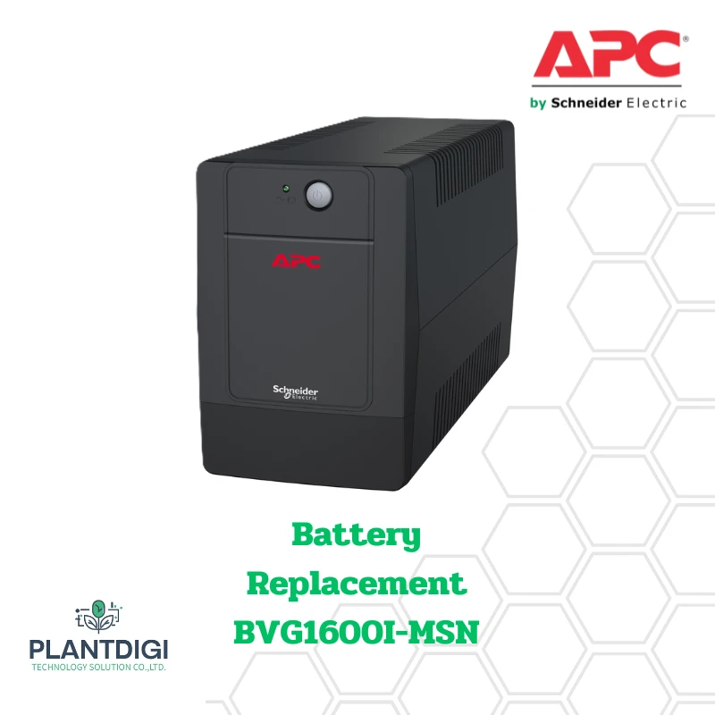 เปลี่ยนแบตเตอรี่ UPS APC BVG1600I-MSN 1 เปลี่ยนแบตเตอรี่ UPS APC BVG1600I-MSN
