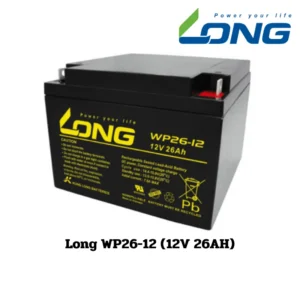 แบตเตอรี่ Long WP26-12 (12V 26AH)