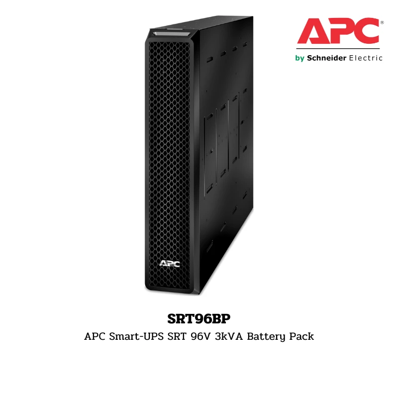 SRT96BP APC Smart-UPS SRT 96V 3kVA Battery Pack 1 SRT96BP APC Smart-UPS SRT 96V 3kVA Battery Pack