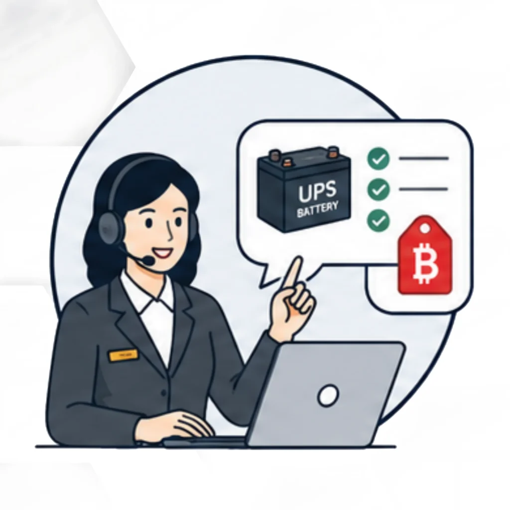 เปลี่ยนแบตเตอรี่ UPS APC Back Series 5 ขั้นตอนที่ 2