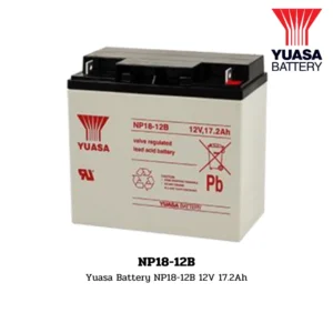 แบตเตอรี่ Yuasa NP18-12B 12V 17.2Ah