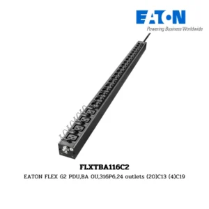 Eaton FLEX G2 PDU,BA 0U,316P6,24 outlets (20)C13 (4)C19 (FLXTBA116C2)